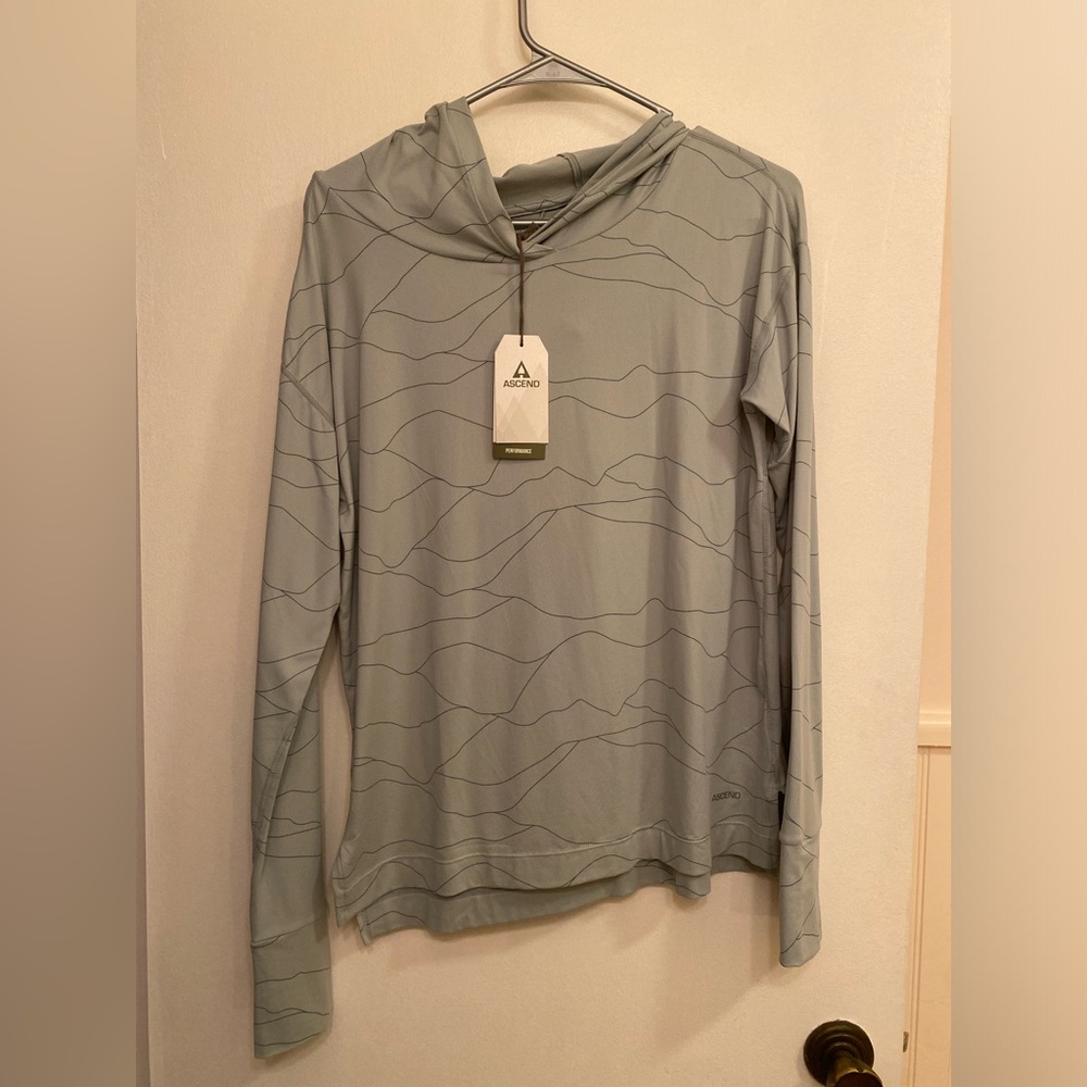 NWT Ascend Green Mountain Evolve Performance Hoodie - Size Small